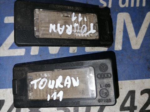 Lampa număr stanga dreapta VW Touran 5N0943021 2009-2015