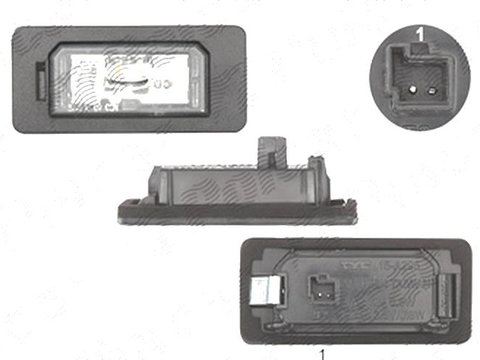 Lampa numar Bmw Seria 1 (E82/E88), 01.2007-10.2013 Model Cabrio, Coupe, spate, Stanga = Dreapta, LED, omologare: ECE/SAE, DEPO