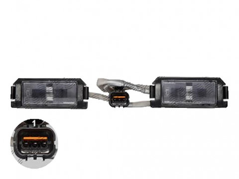 Lampa numar Hyundai I10 (Ba), 01.2014-, Spate, cu cablu, Omologare: ECE, OEM/OES