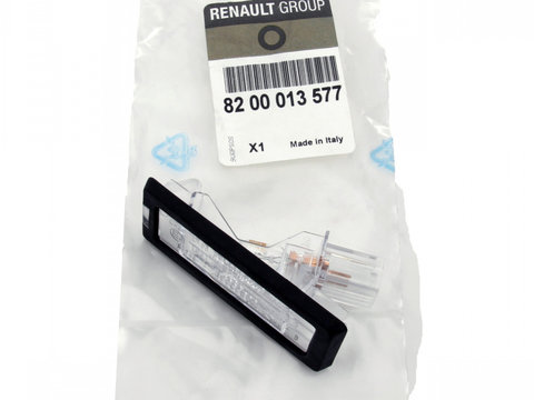 Lampa Numar Inmatriculare Oe Renault Fluence L3 2010→ 8200013577