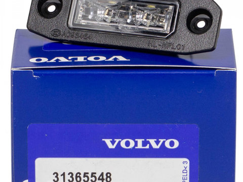 Lampa Numar Inmatriculare Oe Volvo XC60 2009-2017 Led 31365548