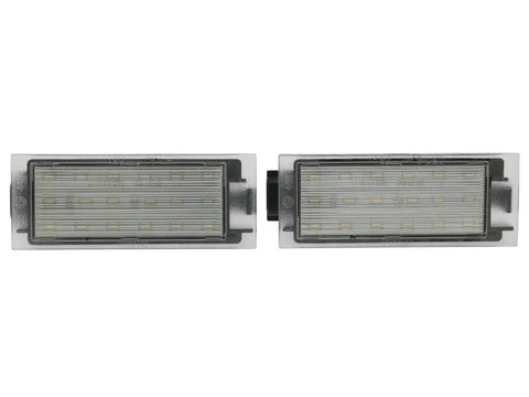 Lampa numar inmatriculare stanga/dreapta LED noua OPEL VIVARO B bus X82van 2014-2019