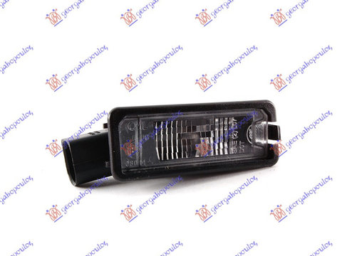 Lampa Numar Inmatriculare VW Golf 7 2013 2014 2015 2016