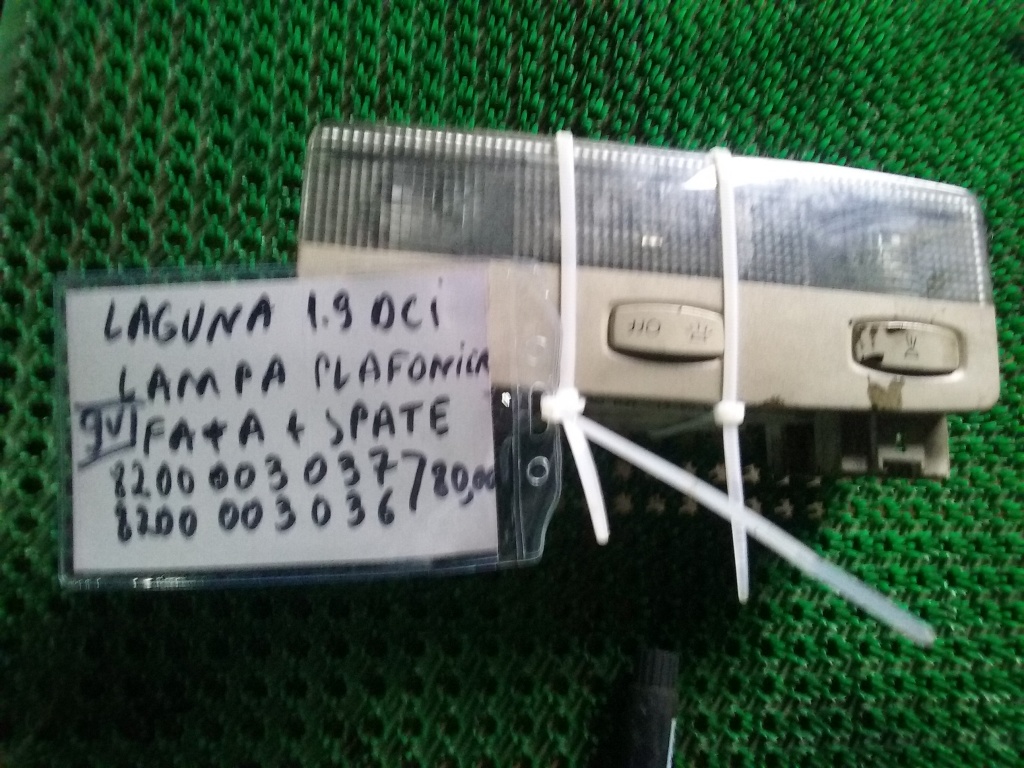 Lampa plafoniera laguna 1.9 dci cod 8200003037 ,8200003036