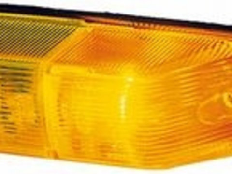 Lampa semnalizare aripa VW CRAFTER, LT II, Mercedes 207-410, ACTROS, SPRINTER, T2 UNIMOG, MAN L2000 M2000 NEOPLAN CENTROLINER, CITYLINER/SPACELINER, EUROLINER, STARLINER, TRANSLINER, HELLA, fata, partea dreapta, 140x51x47,5 mm,tip bec P21W, galben,