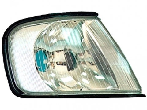 Lampa semnalizare fata Audi A3 (8L) 01.1996-12.1999, partea Dreapta, alba, fara suport becuri, TYC