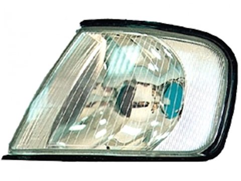 Lampa semnalizare fata Audi A3 (8L) 01.1996-12.1999, partea Stanga, alba, fara suport becuri, TYC