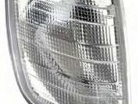 Lampa semnalizare fata Mercedes Clasa E W124 (Sedan/Coupe/Cabrio/Estate) 12.1984-06.1996 TYC partea stanga, fara suport becuri, alb, tip bec PY21W