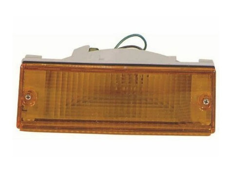 Lampa semnalizare fata Mitsubishi L200, 10.1986-05.1992, partea Dreapta, Fata, P21W, galben, cu soclu bec, Omologare: ECE, DEPO