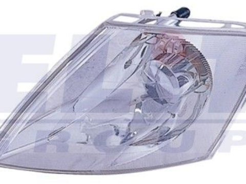 Lampa semnalizare fata stanga crom/transparent VW PASSAT B5 1.6-2.8 08.96-11.00 10.96-10.00 DEPO 441-1523L-AE