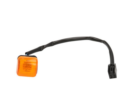 Lampa semnalizare laterala Citroen Jumper (230) 06.1994-12.2001, Fiat Ducato 1994-2002, Peugeot Boxer 1994-2002, partea Stanga, Dreapta portocalie, cu soclu, cu cablaj, OEM/OES