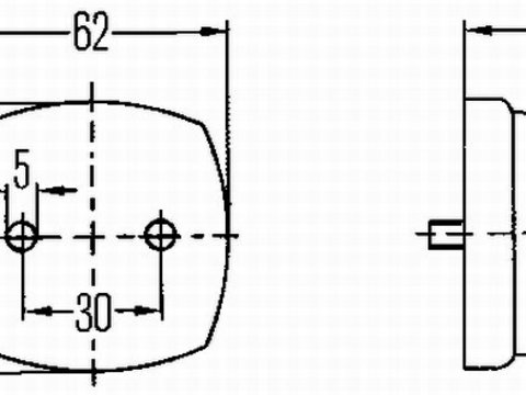 Lampa spate 2SA 003 057-021 HELLA