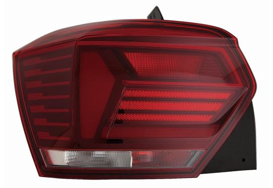 Lampa spate ABAKUS 441-19BCL-LD-UE montare stanga se potriveste la VW POLO VI (AW1, BZ1, AE1) 2017 2018 2019 2020 2021 2022 2023