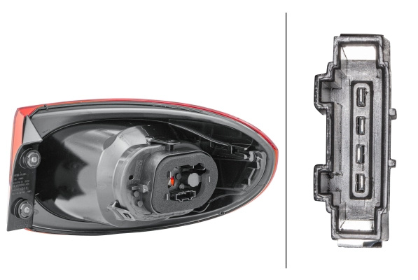 Lampa spate HELLA 2SD 009 691-091 pentru VW TIGUAN (5N_) 2007-2018