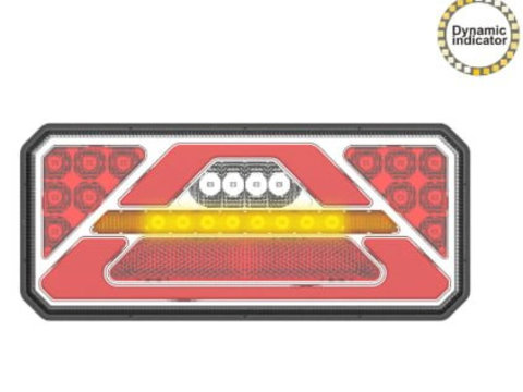 Lampa stop camion LED cu semnalizare dinamica SL-5015 12-24V