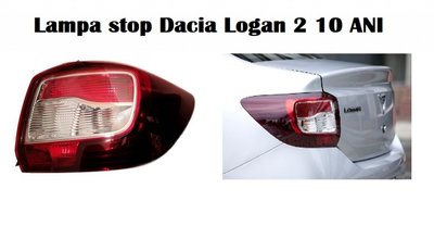 Lampa stop dreapta black noua Dacia Logan 2 10 ANI