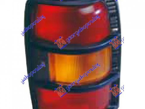 LAMPA STOP SPATE MITSUBISHI PAJERO 1990->2000 Lampa spate dreapta, rosu/negru 02.1991->08.1997 PIESA NOUA ANI , 1991 1992 1993 1994 1995 1996 1997