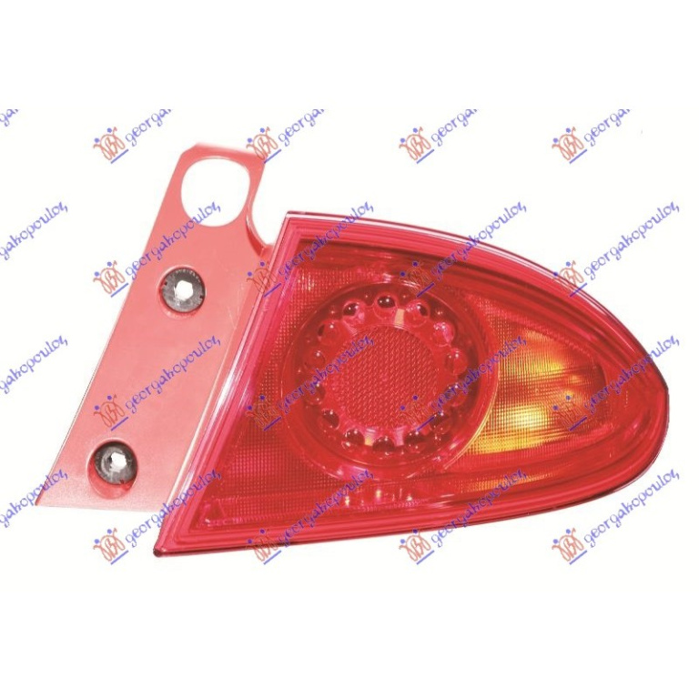 LAMPA STOP SPATE SEAT LEON 05.2005->2012 Lampa spate exter dreapta pt Leon Toledo / Leon 10.2004-> PIESA NOUA ANI 2005 2006 2007 2008 2009 2010 2011 2012
