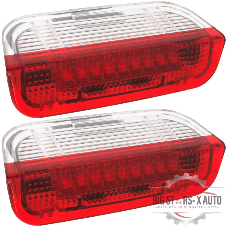 Lampi iluminare usi led Volkswagen Golf VI Anul de producție 2008-2013 SET 2 bucăți cu mufe de conectare