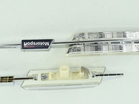 Lampi laterale LED semnalizare transparente BMW Seria 1 E82 2008-2010 Coupe (7127)