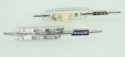 Lampi laterale LED Semnalizare transparente compat