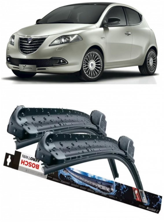 Lancia Ypsilon Set 2 stergator parbriz Bosch Aerotwin 600/475mm compatibile cu Lancia YPSILON (843_) (2003-2011) (60 cm / 40 cm) 3397118907-breloc584