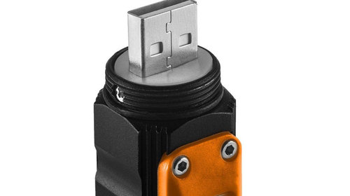 Lanterna reincarcabila USB, 3.7V Li-Ion,