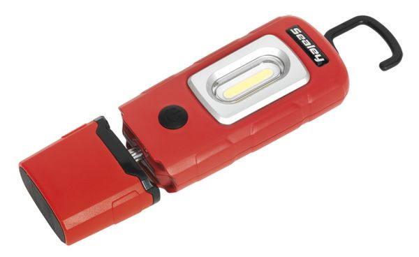 Lanterne portabile Lampa de atelier portabila LED fara cablu LED3601 37V timp functionare: 3/6hrs unghi iluminare: 360° COB LED - pivotant 360? SEALEY SEA LED3601R