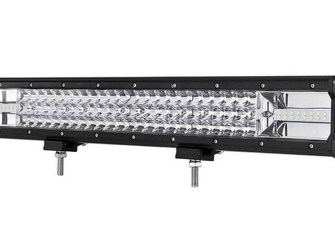 Led Bar Auto 324W, Leduri Pe 3 Randuri, 12V-24V, 22680 Lumeni, 23,5&quot;/59,7 Cm, Combo Beam 12/60 Grade 787373