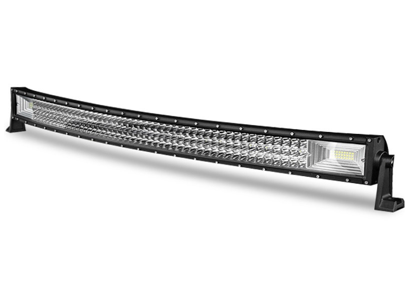 LED Bar Auto Curbat 594W, leduri pe 3 randuri, 12V-24V, 41580 Lumeni, 42&quot;/107 cm, Combo Beam 12/60 Grade