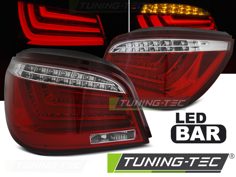 LED BAR Lampi Spate Stopuri ROSU WHIE compatibila BMW E60 07.03-02.07