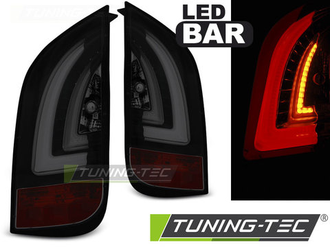 LED BAR Lampi Spate Stopuri SMOKE BLACK compatibila VW UP! 3.11- / SKODA CITIGO 12.11-