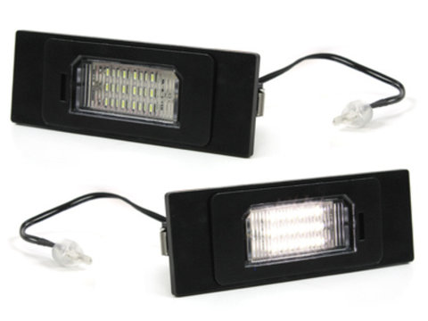 LED compatibil cu Placuta de √Ænmatriculare LED BMW E63, E64, E81, E87, E85, E86-