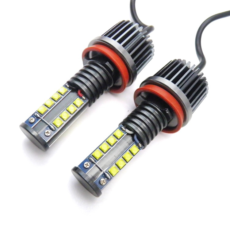 Led Marker H8 Bmw Seria 5 E60 M5 Facelift 2008-2010 Alb 128W