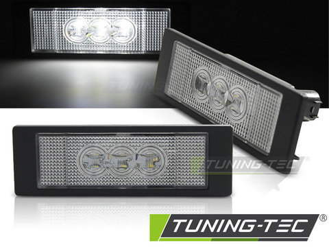 LICENSE LED 3x LIGHTS CLEAR compatibila BMW E63/E64/E81/E87/Z4/MINI