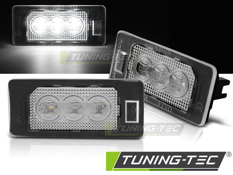 LICENSE LED 3x LIGHTS CLEAR compatibila BMW E90 / 