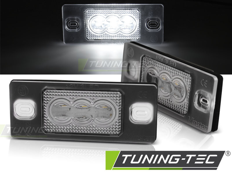 LICENSE Led LIGHTS 3XLed compatibil cu VW TIGUAN / TOUAREG / GOLF V VARIANT / PORSCHE CAYENNE WITH CANBUS