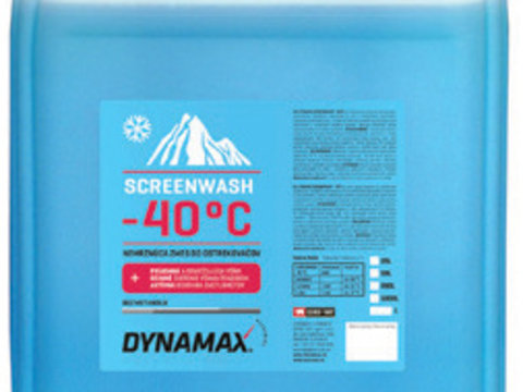 Lichid concentrat de parbriz pentru iarna Dynamax 25L