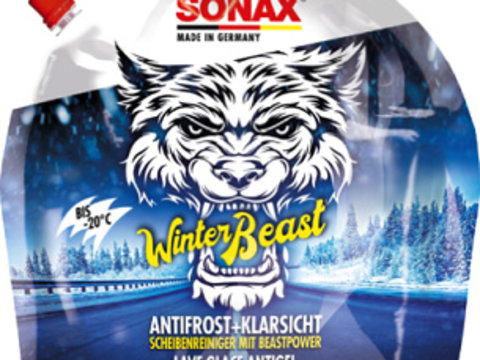 Lichid concentrat de parbriz pentru iarna la punga SONAX Winter Beast 3L