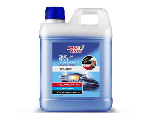 Lichid concentrat de parbriz pentru iarna MOJE AUTO 1000ml