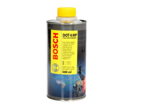 Lichid de frana Bosch DOT4 HP , 500ml , 1987479112