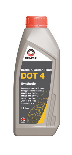 Lichid de frana COMMA DOT4 1L