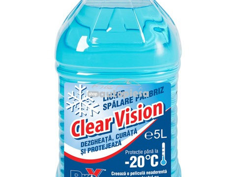 Lichid de parbriz iarna Clear Vision -20°C PRO-X 5L CS2075L piesa NOUA