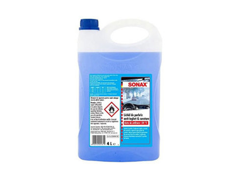 Lichid Parbriz Anti-Inghet & Curatare -20 Grade C 4l Sonax Sonax Cod:3324000