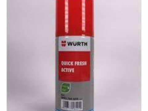 Lichidare stoc wurth quick fresh active spray curatare si dezinfectare ac/ auto 100ml