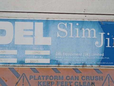 Lift electric Del Slim Jim DL500 500kg