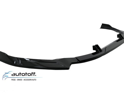 Lip bara fata Audi A4 B9 Facelift (2020+) Full Black