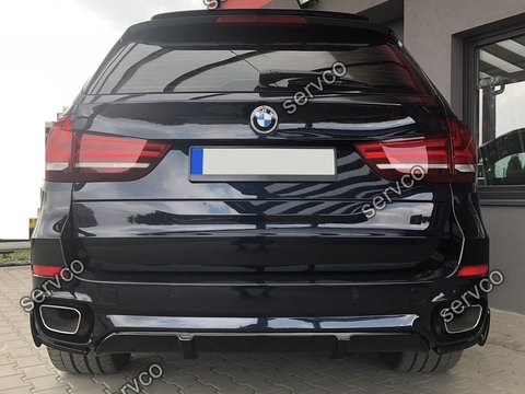 Lip tuning sport difuzor bara spate BMW X5 F15 pt M Pachet 2013-2018 v1