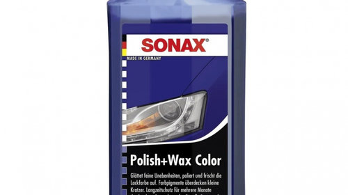Lotiune polish albastru SONAX Polish & W