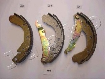 Lpr set 4saboti frana pt opel corsa c model fara abs